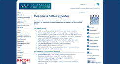 Desktop Screenshot of export.ac.nz