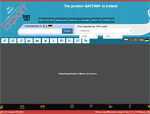 Tablet Screenshot of export.is